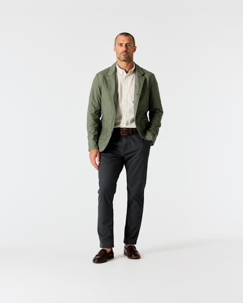 on model image of 365 Chino Pant - HB Athletic Tapered