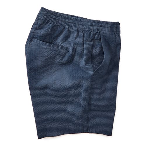 laydown image of 365 Seersucker Drawstring Short - 7"