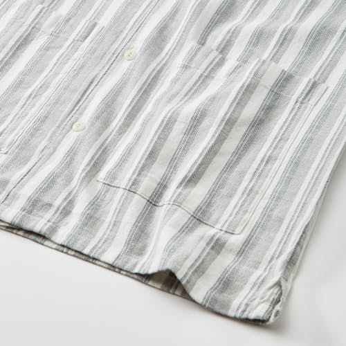 laydown detail image of Guayabera Twill Short Sleeve Shirt