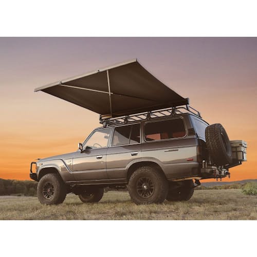 lifestyle image of Crosswing Fast Deploying Vehicle Awning - 5FT