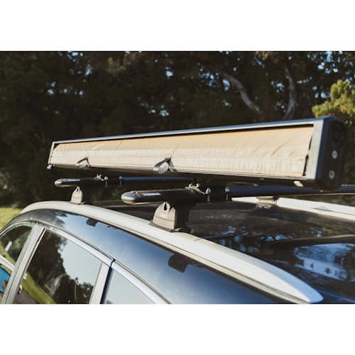 lifestyle image of Crosswing Fast Deploying Vehicle Awning - 5FT