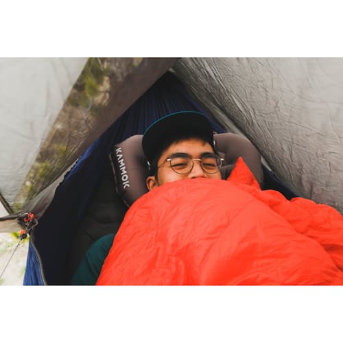laydown image of Puffin Inflatable Pillow