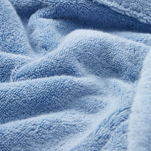 laydown image of Exclusive GOTS® Organic Cotton Extra Heavyweight Terry Long Robe