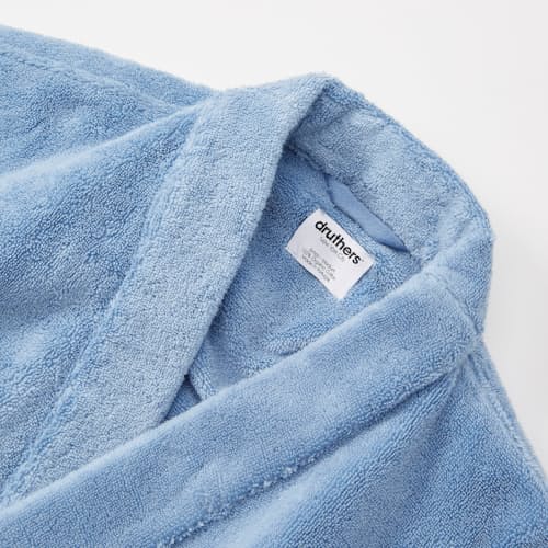 lifestyle image of Exclusive GOTS® Organic Cotton Extra Heavyweight Kimono Robe Set