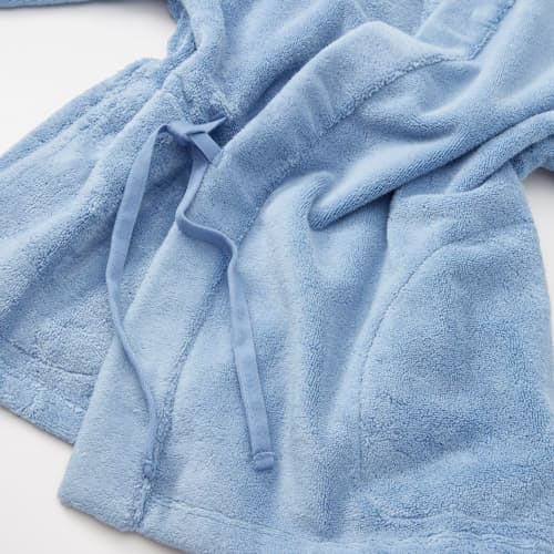 lifestyle image of Exclusive GOTS® Organic Cotton Extra Heavyweight Kimono Robe Set