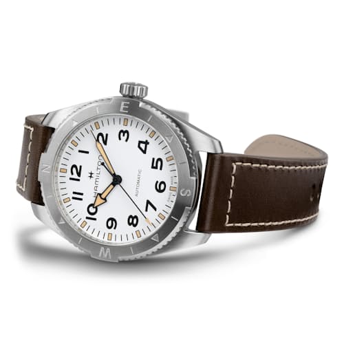 laydown image of Khaki Field Expedition Auto 41mm Watch