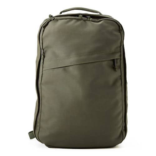 laydown image of Huckberry X GORUCK GR1 Slick Backpack - 21L