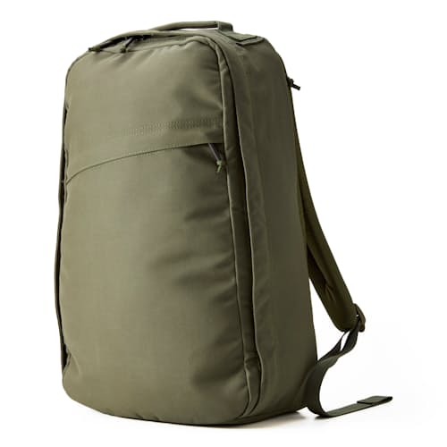 laydown image of Huckberry X GORUCK GR1 Slick Backpack - 26L
