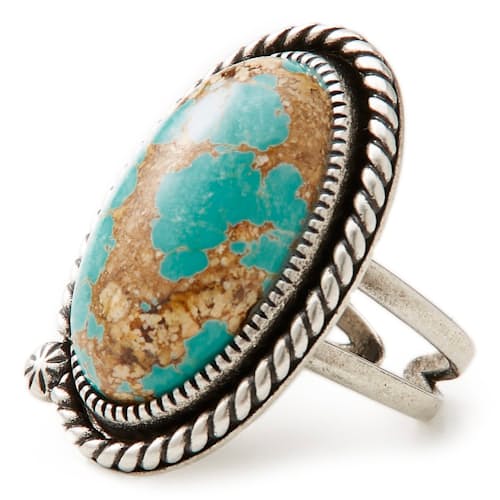 laydown image of Women's Desert Rose Ring