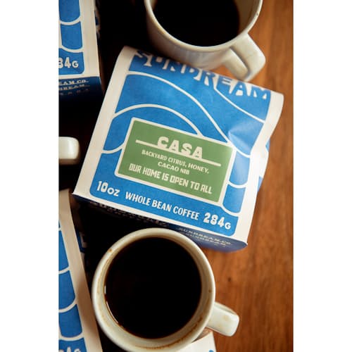 laydown image of Casa - Whole Bean Coffee
