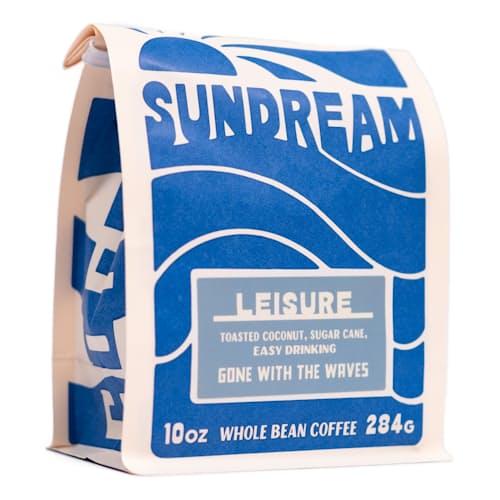 laydown image of Leisure - Whole Bean Coffee