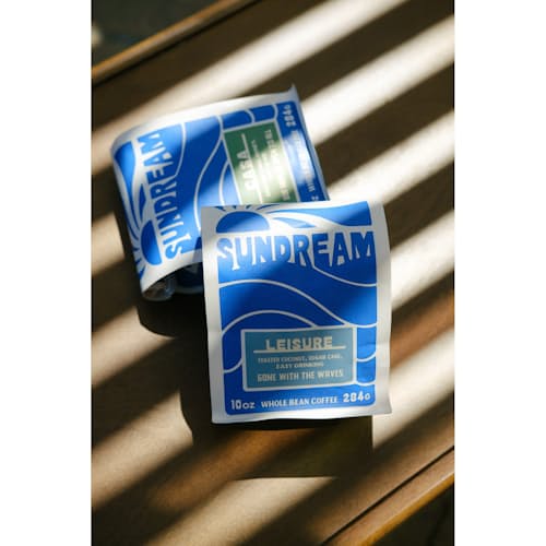 laydown image of Leisure - Whole Bean Coffee