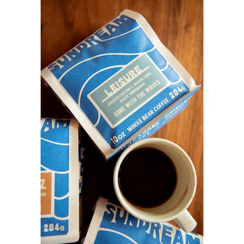 laydown image of Leisure - Whole Bean Coffee