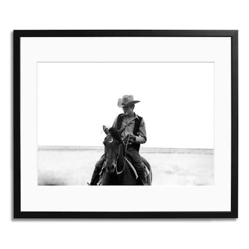 laydown image of James Dean in Giant Framed Print