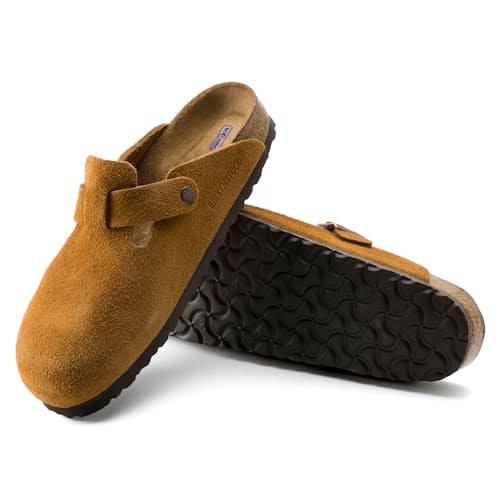 laydown image of Boston Soft Footbed Clog