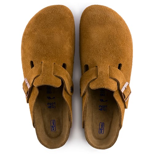 laydown image of Boston Soft Footbed Clog
