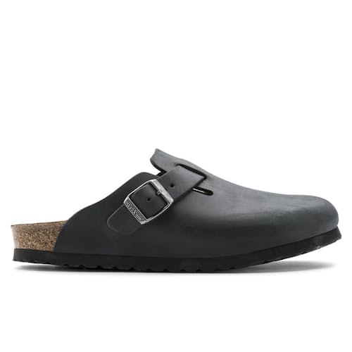 laydown image of Boston Classic Footbed Clog