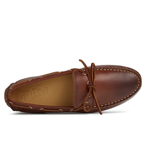 laydown image of Gold Cup Harpswell 1-Eye Driving Shoe