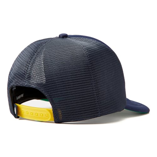laydown image of Huckberry Adventure Company Foam Trucker Hat