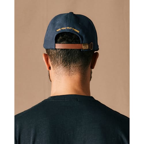 on model image of Huckberry Explorer Hat