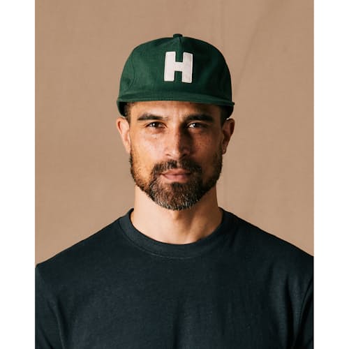 on model image of Huckberry Explorer Hat