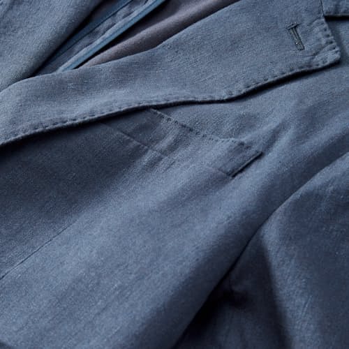 laydown detail image of Movement Flex Linen Blazer