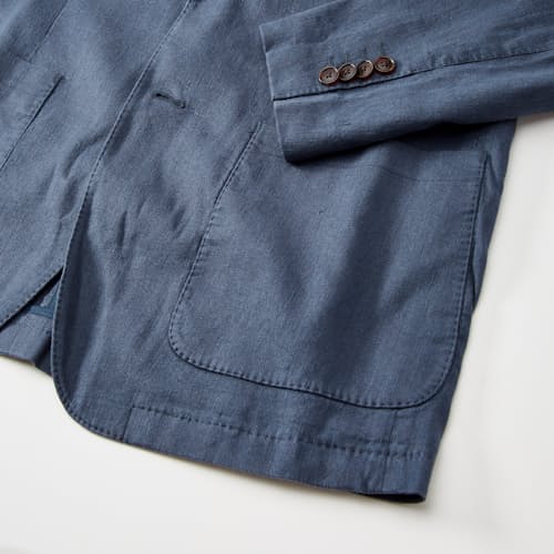 laydown detail image of Movement Flex Linen Blazer