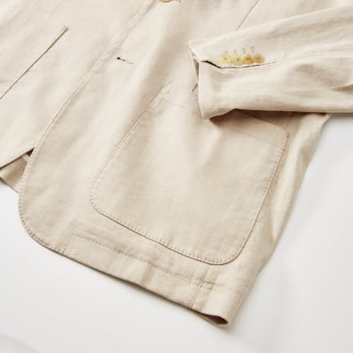 laydown detail image of Movement Flex Linen Blazer