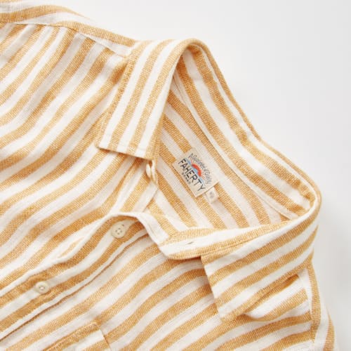 laydown detail image of Palma Linen Short Sleeve Shirt