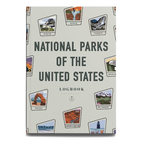 laydown image of National Parks of the US Logbook