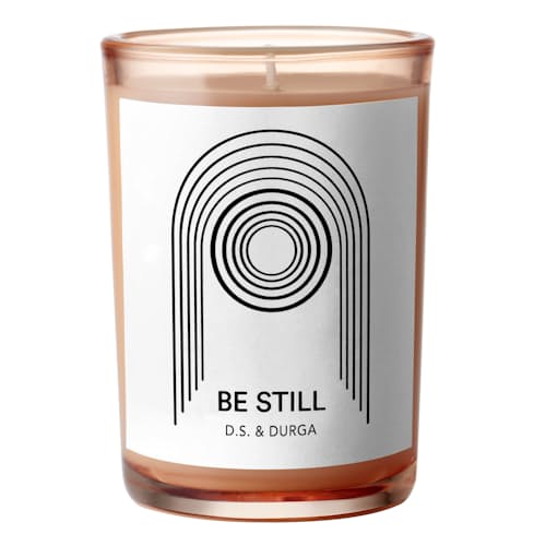 laydown image of Be Still Candle