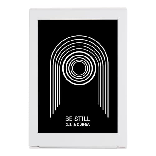 laydown image of Be Still Candle