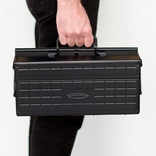 lifestyle image of Steel Cantilever Toolbox ST-350