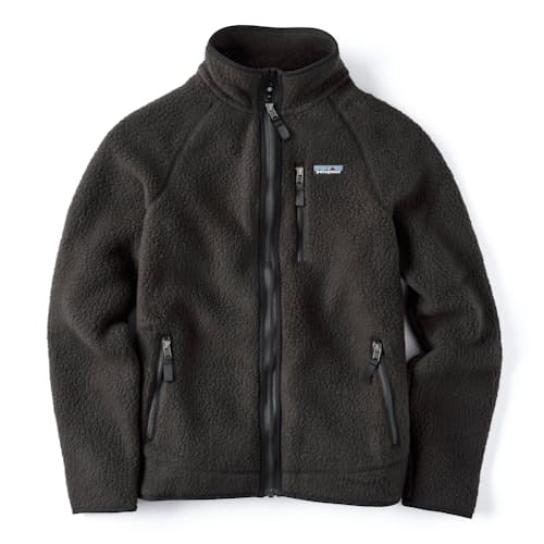 laydown image of Retro Pile Fleece Jacket