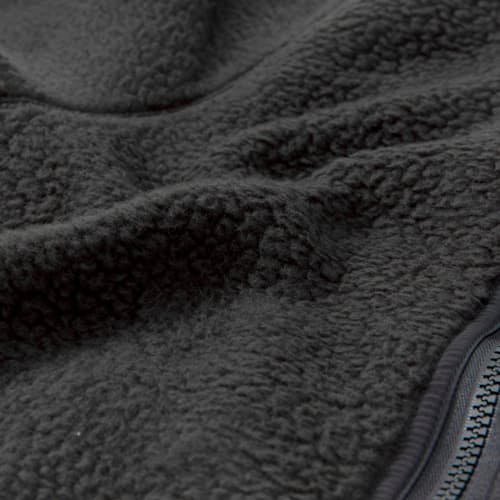 laydown detail image of Retro Pile Fleece Jacket