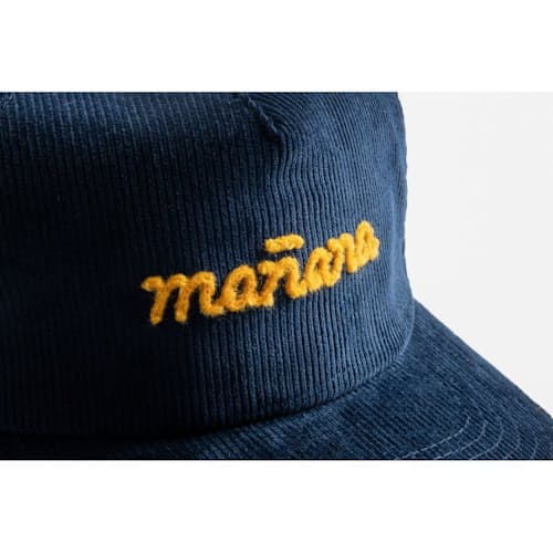 laydown image of Chainstitched Logo Cord Hat