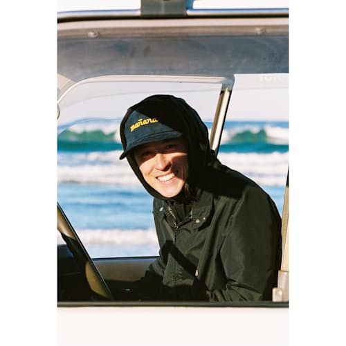 laydown image of Chainstitched Logo Cord Hat