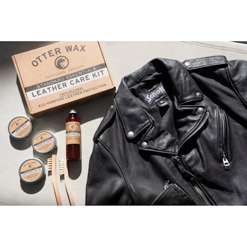 laydown image of Leather Care Kit