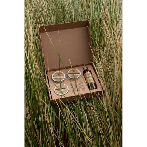 laydown image of Leather Care Kit