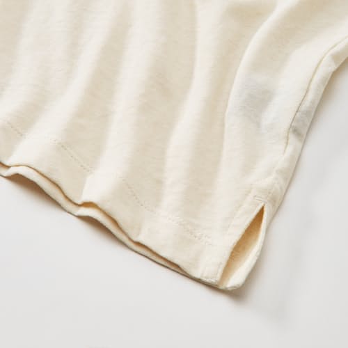 laydown detail image of Cotton Hemp Polo Shirt