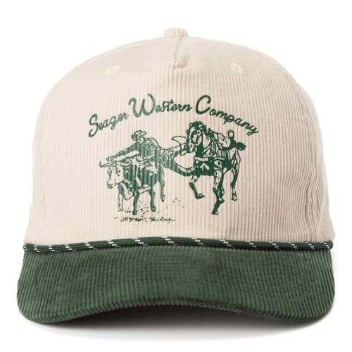 laydown image of Los Rios Corduroy Snapback Hat