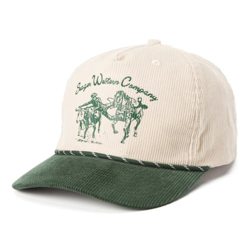 laydown image of Los Rios Corduroy Snapback Hat