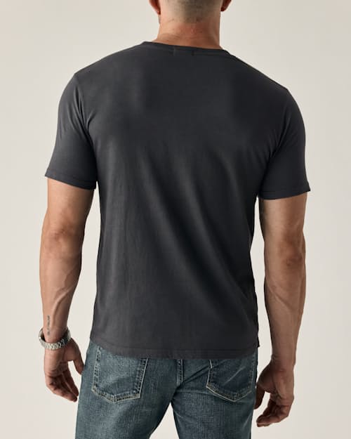 on model image of Vintage Soft Wash T-Shirt