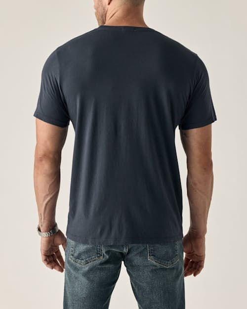 on model image of Vintage Soft Wash T-Shirt