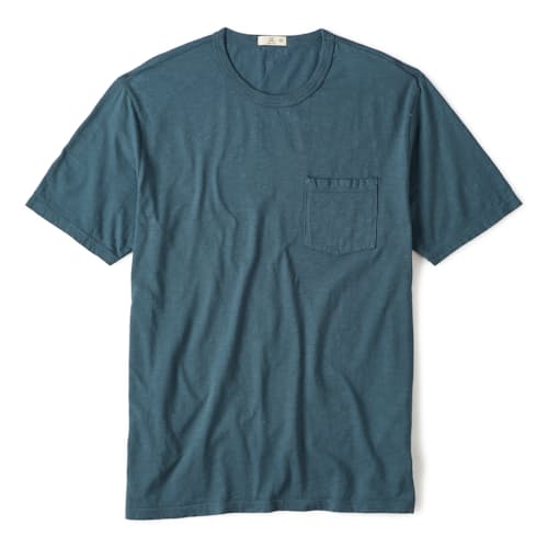 laydown image of The Vintage Slub Pocket T-Shirt