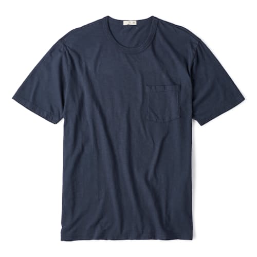 laydown image of The Vintage Slub Pocket T-Shirt