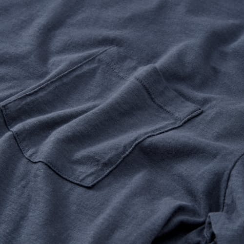 laydown detail image of The Vintage Slub Pocket T-Shirt
