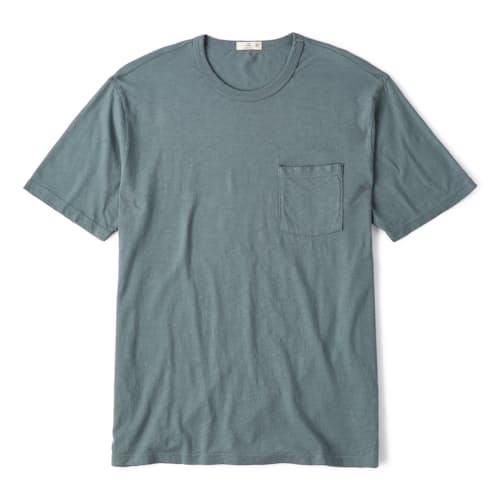 laydown image of The Vintage Slub Pocket T-Shirt