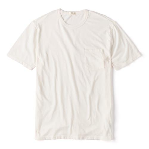 laydown image of The Vintage Slub Pocket T-Shirt