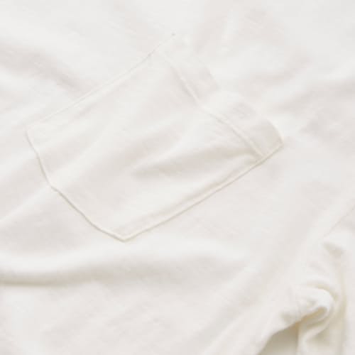 laydown detail image of The Vintage Slub Pocket T-Shirt - Tall
